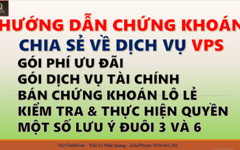 HƯỚNG DẪN CHỨNG KHOÁN - CÁC GÓI DỊCH VỤ PHÍ ƯU ĐÃI - BÁN CHỨNG KHOÁN LÔ LẺ - KIỂM TRA QUYỀN TRÊN VPS